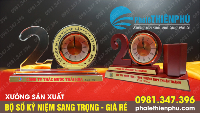 bộ số kỷ niệm 20 năm