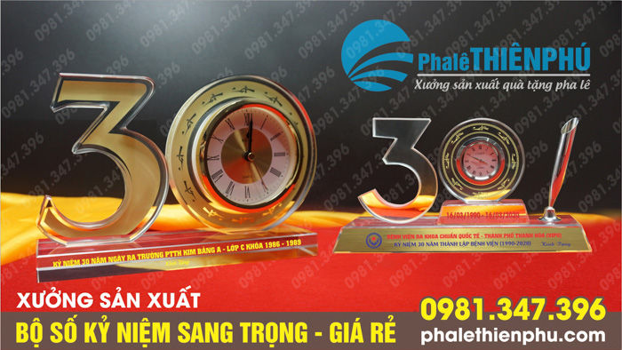 bộ số kỷ niệm 30 năm
