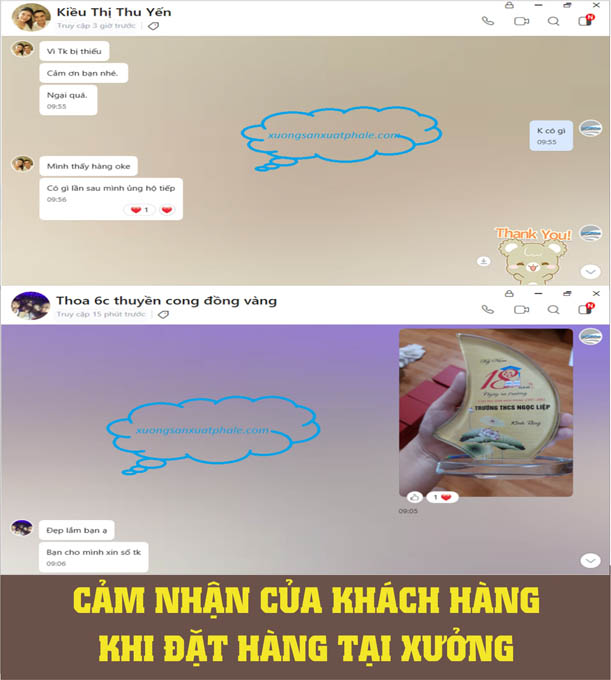  cảm nhận khách hàng 