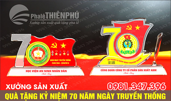 quà tặng kỷ niệm 70 năm ngày truyền thống