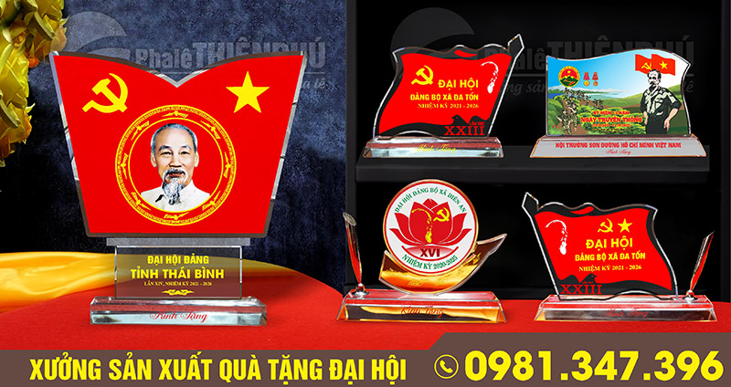 quà tặng kỷ niệm đại hội