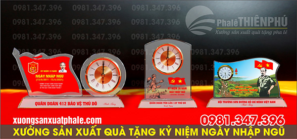 Quà tặng ngày nhập ngũ