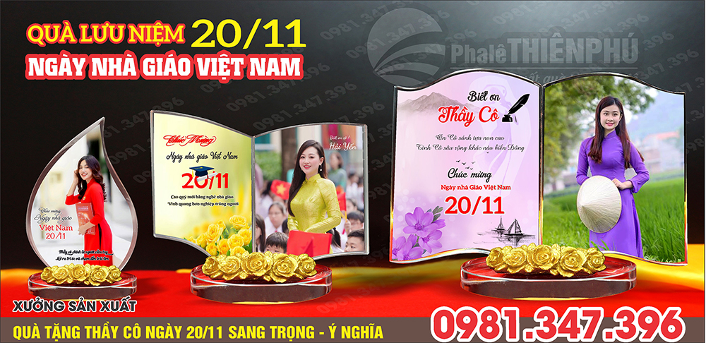 quà tặng thầy cô ngày 20-11