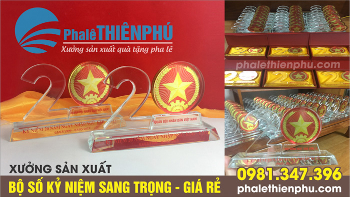 sản xuất bộ số kỷ niệm 20 năm