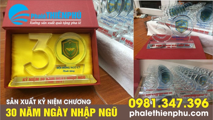 sản xuất kỷ niệm chương 30 năm ngày nhập ngũ