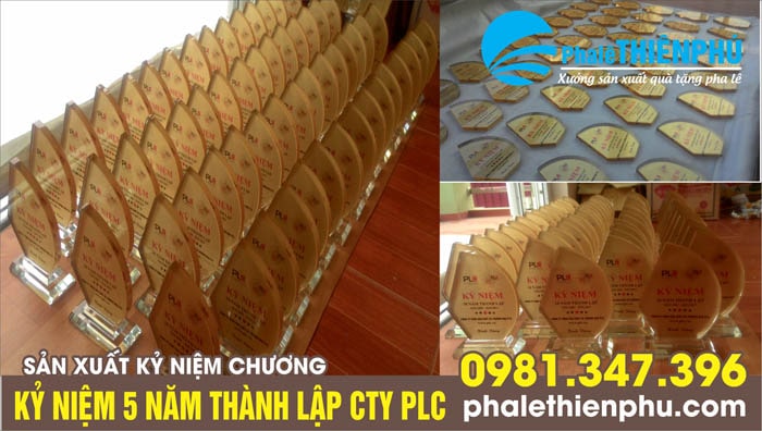 Sản xuất kỷ niệm chương 5 năm công ty PLC