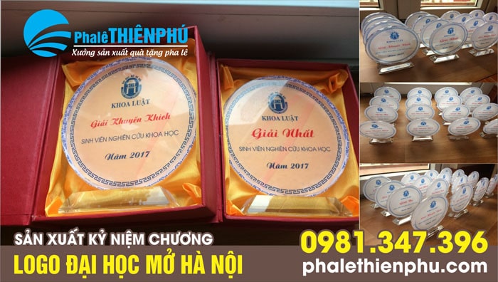 Sản xuất kỷ niệm chương đại học mở hà nội