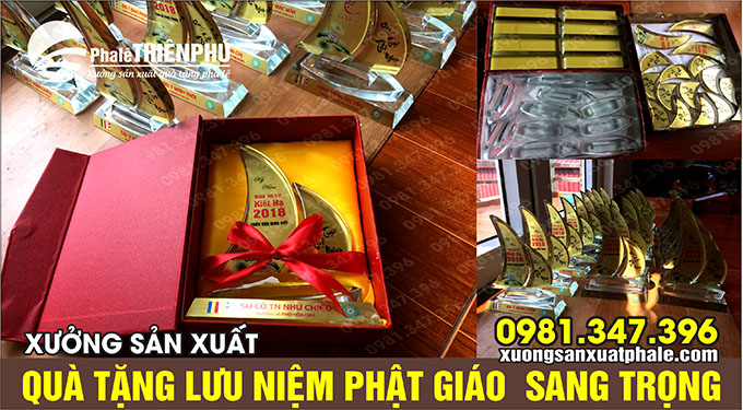 Xưởng Thiên Phú sản xuất quà tặng lưu niệm phật giáo
