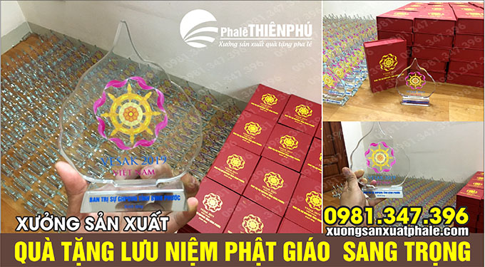 Xưởng Thiên Phú sản xuất quà tặng lưu niệm cho phật đản