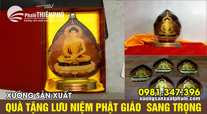 Xưởng Thiên Phú sản xuất quà tặng lưu niệm cho phật giáo