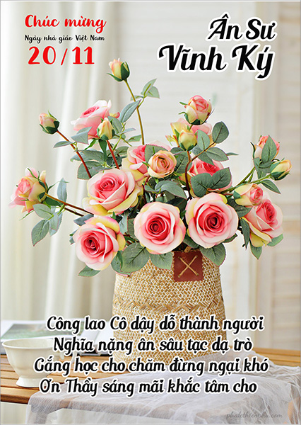 thiệp mừng ngày 20/11