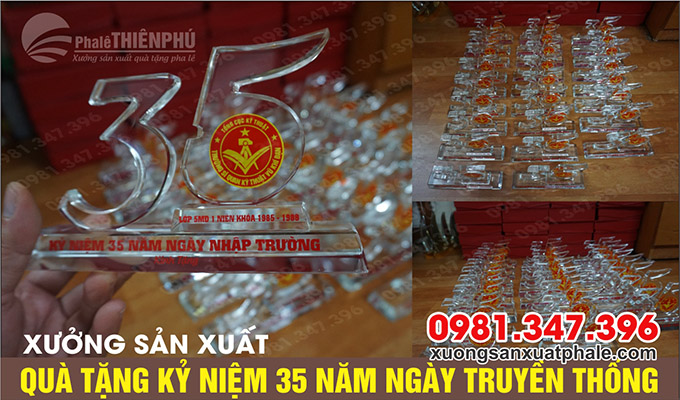 xưởng quà tặng kỷ niệm 35 năm