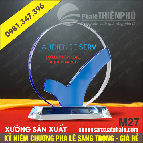 Kỷ niệm chương pha lê 27