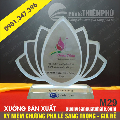Kỷ niệm chương pha lê 29