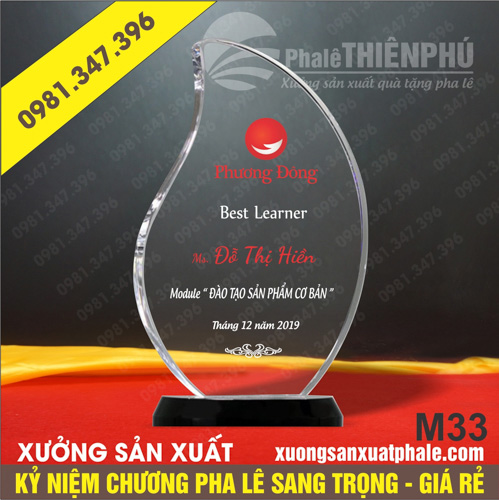 Kỷ niệm chương pha lê 33