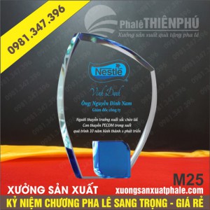 Kỷ niệm chương pha lê 25