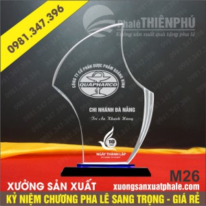 Kỷ niệm chương pha lê 26