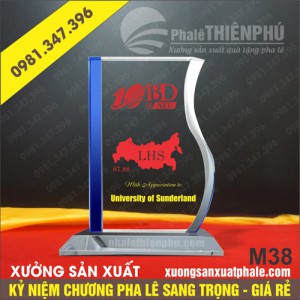Kỷ niệm chương pha lê 38