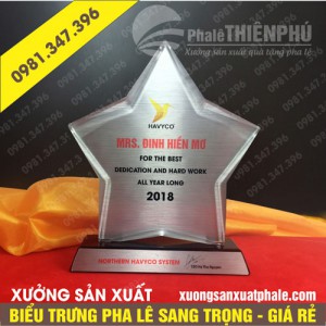 Biểu trưng pha lê ngôi sao