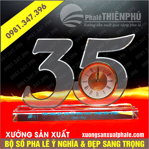 Bộ số pha lê 35 năm