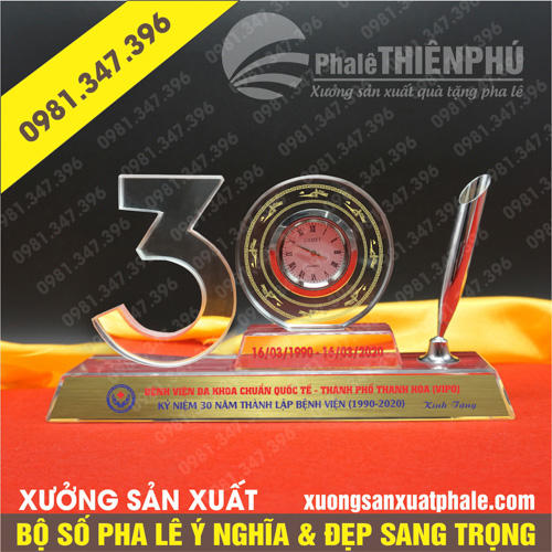 Bộ số kỷ niệm 30 năm thành lập công ty