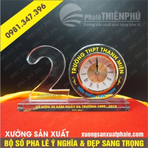 Bộ số pha lê 20 năm họp lớp